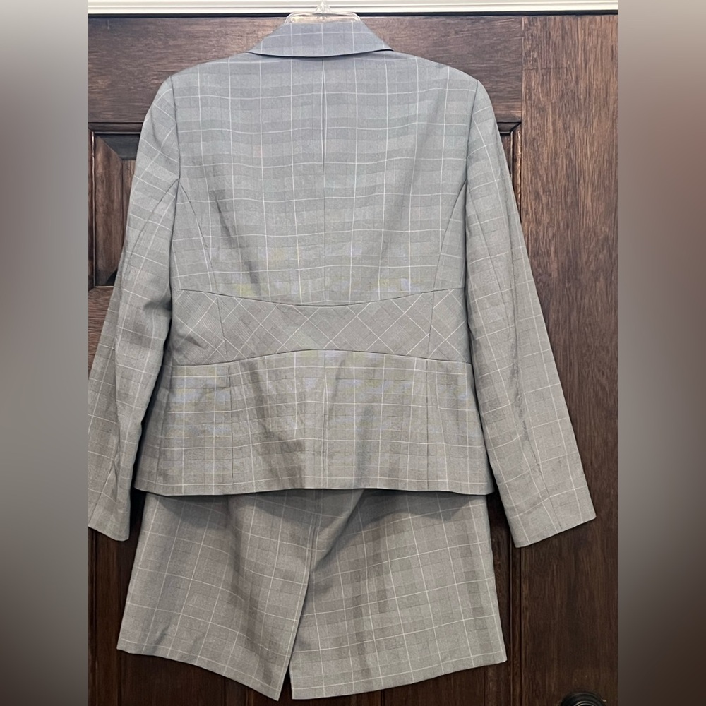 Nine & Co. Gray Checkered Suit Set - Picture 3 of 5